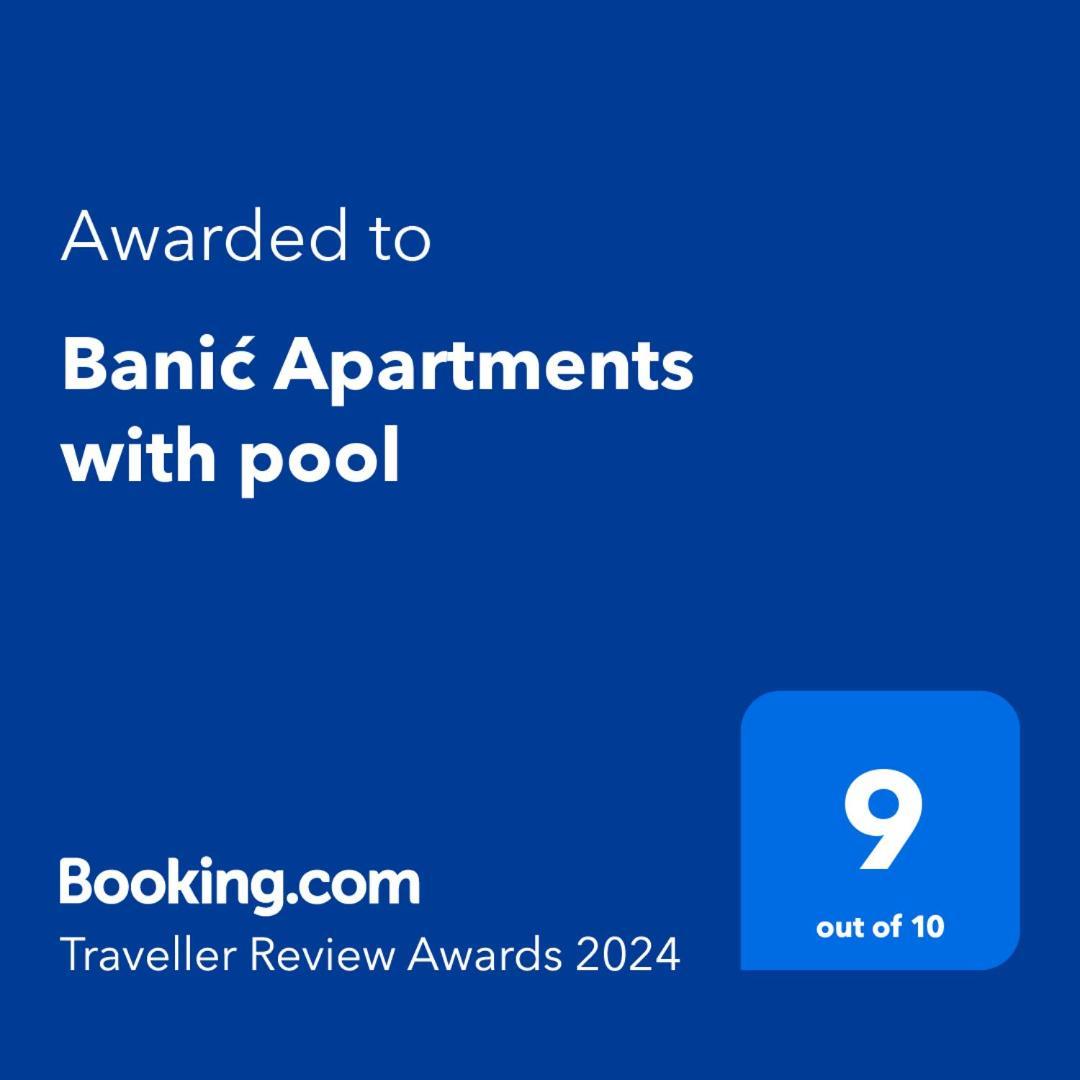 Banic Apartments With Pool Biograd Na Moru Exteriér fotografie